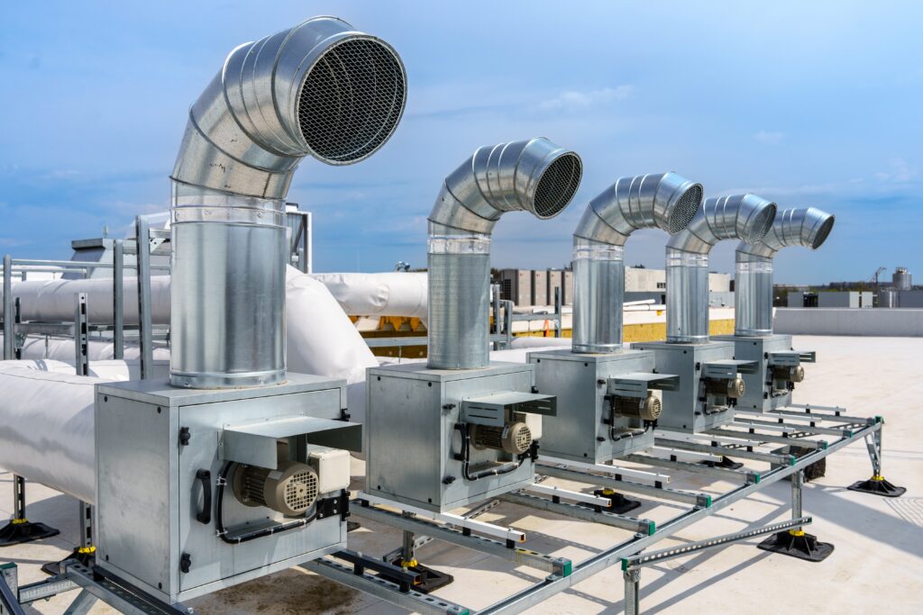 the,air,conditioning,and,ventilation,system,of,a,large,industrial